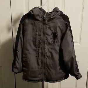 Kids US Polo Association Reversible Jacket Size S